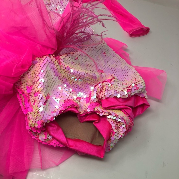 Weissman Dance Costume Skate SC 6/6x Child Small - Picture 6 of 8
